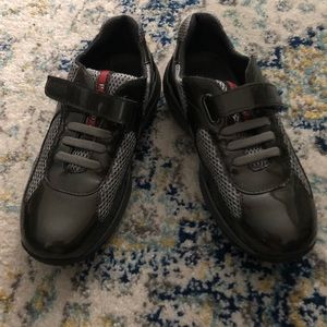 Prada little girl sneakers